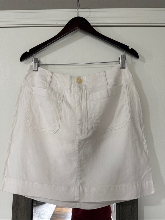 Maeve Dresses & Skirts - The Colette Linen Blend Mini Skirt by Anthropology